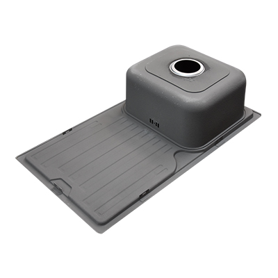 EVIER INOX SIMPE BAC L.800 x W.455 x H.200 mm SS-615 1020201008