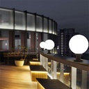 LANTERNE EXT GLOBE BLANCHE E27*1 Réf: KJ001/1S-Ø200MM*95*C150 YW.3915.1.200/WH