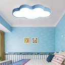 PLAFONNIER 3 COULEUR BLEU 50*35 MM  6447