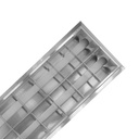 REGLETTE A GRILLE 1,20M 2X40W ME0596