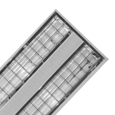 PLAFONNIER GRILLE 2*20 W 3500lm,L1200 x W300 x H55 mm 1050203237