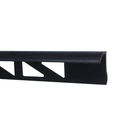BAGUETTE D ANGLE PVC NOIR 8MM  2.4m SC10