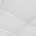 DALLE F PLAFOND MINERAL FIBRE  60X60X12MM MO41106*