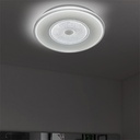 PLAFONNIER ROND LED WHITE  54 W,  6000 K AC 110-265 V/50 Hz,4050 lm, Ø400 x H.75 mm  Ref L3 1050203718