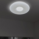 PLAFONNIER  ROND LED WHITE  54 W, 6000 K. AC 110-265 V/50 Hz, 4050 lm Ø400 x H.65 mm  Ref.F1 1050203692