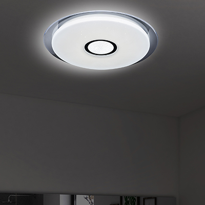 PLAFONNIER ROND LED WHITE  54 W, 6000 K AC 110-265 V/50 Hz, 4050 lm. Ø450 x H.65 mm Ref G1 1050203694