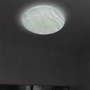 PLAFONNIER ROND LED WHITE  54 W,6000 K. AC 110-265 V/50 Hz, 4050 lm Ø400 x H.70 mm Ref B1 1050203687