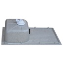 EVIER RESINE STKZ 1C1E GRANITO GRIS 21081002