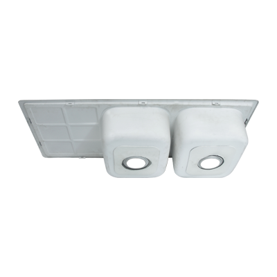 EVIER INOX DOBLE BAC  L.1160 x W.500 x H.200 mm SS-922 1020201013