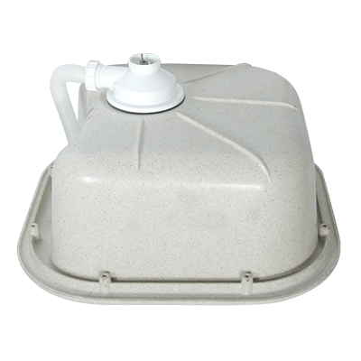 EVIER RESINE STKD ESTILO 1C GRANITO ARENA 21096001