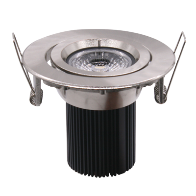 SPOT LED ROND ENCASTRE  AVEC VARIATEUR 1X10W 1050203103 (B)