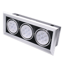 PROJECTEUR ENCASTRE LED CE 3 x(7x1) W LED 1680 lm natural white 1050203159