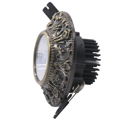 SPOT LED ROND ENCASTRE 5W 65000K ,100*60mm  RD468 BN
