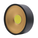 SPOT LED ROND APPARENT  10w 6000K  110-240  144*50 RT00116 BK+GD