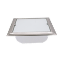 SPOT ENCASTRE CARRE 2X15W CORDELLA CHROME G94642A13