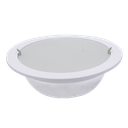 SPOT ENCASTRE ROND 2X15W TIBERIUS BLANC G94645A05