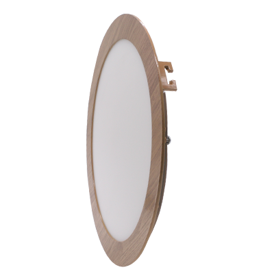 SPOT LED ROND ENCASTRE 18W 6500K WOOD  RF012 OW RD008 OW