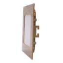 SPOT LED CARRE ENCASTRE  6W 4500 WOOD RF011 OW RD009 OW