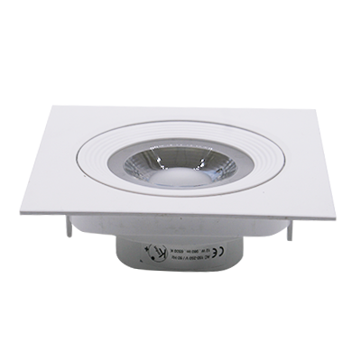 SPOT LED CARRE ORIENTABLE A ENCAS  CE IP44 AC 150-250 V, 12 W, 6500 K 1050203583