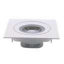 SPOT LED CARRE ORIENTABLE A ENCAS  CE IP44 AC 150-250 V, 12 W, 6500 K 1050203583