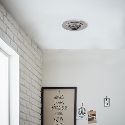 SPOT LED ROND ENCASTRE  AVEC VARIATEUR 4X2W 1050203102 (B)