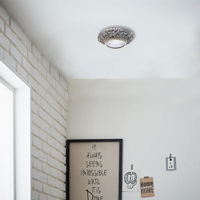 SPOT LED ROND ENCASTRE 5W 65000K ,100*60mm  RD468 BN