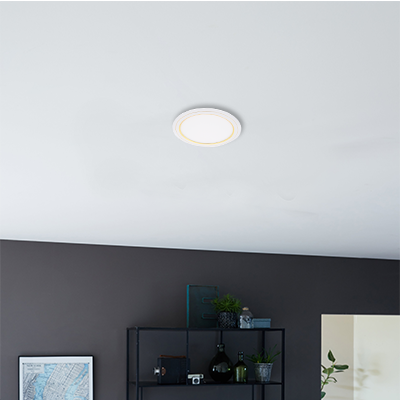 SPOT LED ROND ENCASTRE  12W 3000K ,170*20mm  RD001 GD 3000k