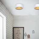 SPOT LED  ROND APPARENT 10w 6000K  110-240  144*50 RT00116 WT+GD