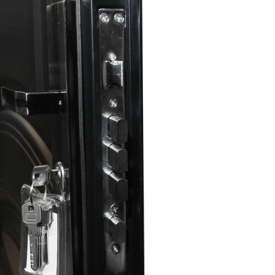 PORTE MET INT  2050x1200 mm JC-S6045 L BLK MAT U986267