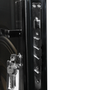PORTE MET INT  2050x1200 mm JC-S6045 L BLK MAT U986267