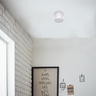 SPOT LED ROND APPARENT  9W 6000K  110-260  68*75 RT0050 WT