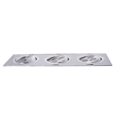 SPOT LED RECTANGLE  ENCASTRE CE 3x(3x1) CE  3000 K 700 lm 1050203106