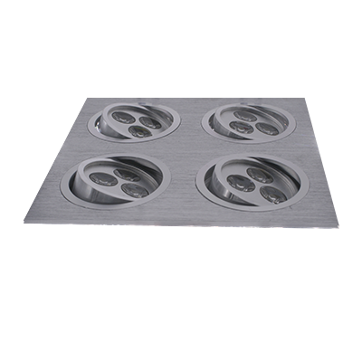 SPOT LED CARRE  ENCASTRE CE 4x(3x1) CE 930 lm 1050203107 (B)