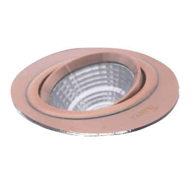 SPOT LED ROND ENCASTRE  7W 6000K 105*60mm CN739 BN
