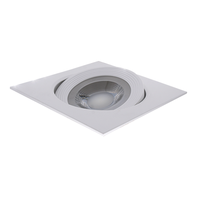 SPOT LED CARRE ORIENTABLE A ENCAS  CE IP44 AC 150-250 V, 12 W, 6500 K 1050203583