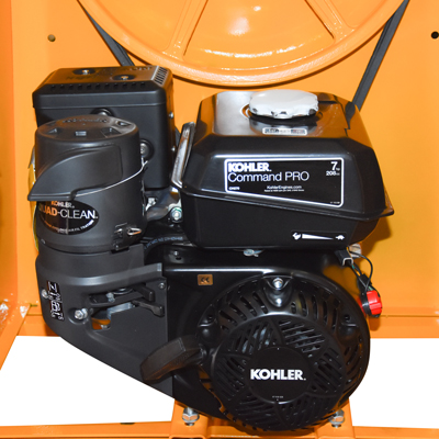 BETONNIERE  MOD. S360 TYPE S75 LOMBARDINI-Kohler ESSENCE AVEC PNEU (LINOSELLA)