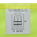 GILET JAUNE FLUOR taille: L 80g MK10611