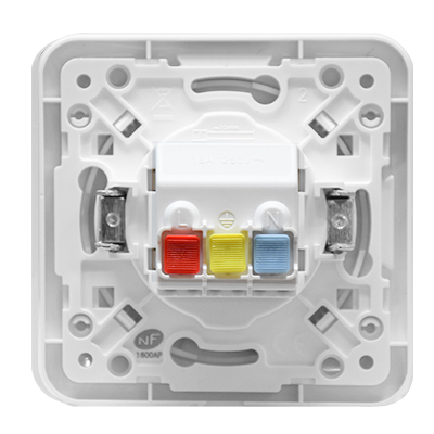 PRISE MURALE ENCASTREE SERIE E CE 16 A, 230 V~  1 PRISE French type  2P+T 
 1050300805