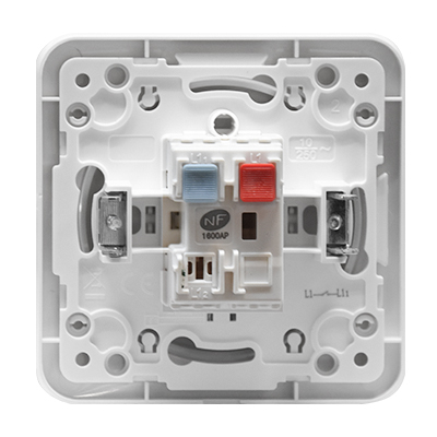 POUSSOIRE SONNERIE PORTE SERIE E CE 10 A, 230 V
 1050300804