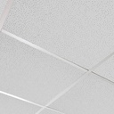 DALLE F PLAFOND MINERAL FIBRE 60X60X12MM MO41101