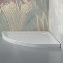 RECEVEUR DE DOUCHE 80 x 80 x 5 cm ANGLE ABS 1010101023