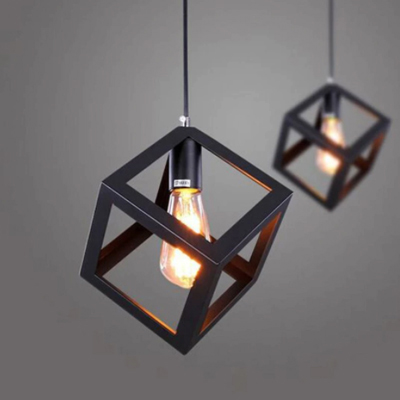 LUMINAIRE SUSPENDU 3 LAMPES 160x160mm FZ171