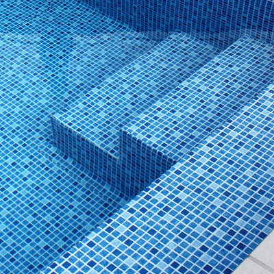 LINER PISCINE 1.83X25M  EP1.5 mm MOSAIQUE BLEU 3040208642