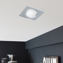 SPOT LED ORIENTABLE A ENCASTRER CARRE IP44 AC 85-265 V, 3 W, 6000 K 1050203565