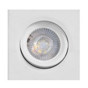 SPOT LED ORIENTABLE A ENCASTRER CARRE IP 44  AC 85-265 V, 7 W, 4500 K 1050203576
