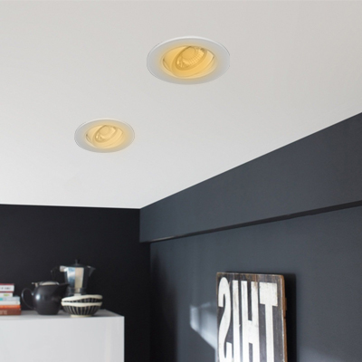 SPOT LED ORIENTABLE A ENCASTRER  RONDE IP 44 AC 85-265 V, 7 W, 3000 K 1050203560