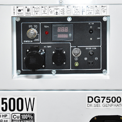 GROUPE DIESEL EKOMAXX DG7500S 5.5 KW 230 V/50 Hz 2010302147(CHN)