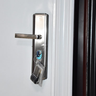 PORTE ISO METALLIQUE COMPLET INT BLANC 2050x820 mm U986248 DROITE
