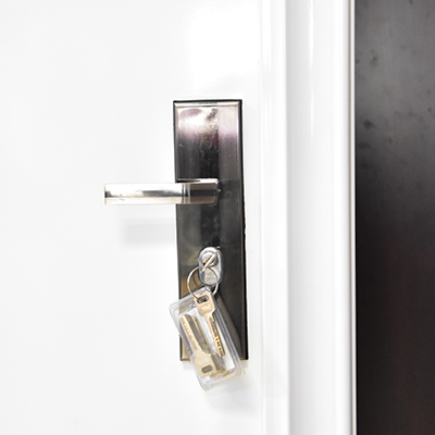 PORTE ISO METALLIQUE COMPLET 2050X9200MM  EXT BLANC  RIGHT  120° U986274