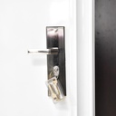 PORTE ISO METALLIQUE COMPLET 2050X9200MM  EXT BLANC  RIGHT  120° U986274